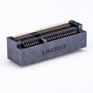 0.8mm Pitch Mini PCI Express connector 52P,Height 9.0mm